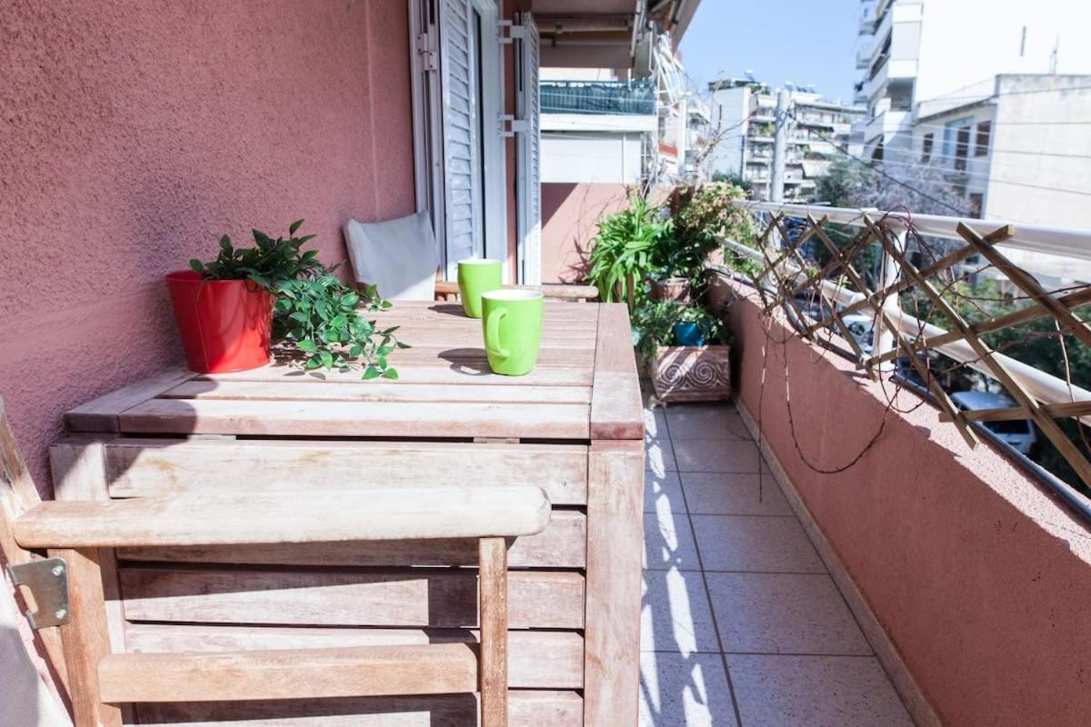 Classical Beauty 3Bd Apt In Peacefull Nea Filothei Афины Экстерьер фото